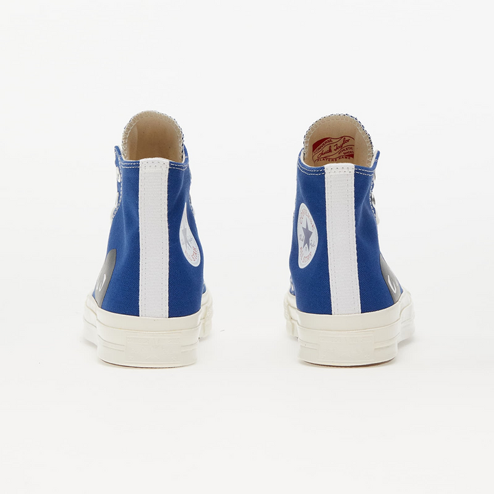 Converse x Comme Des Garcons Play Chuck 70 Hi "Blue" Niebieskie Trampki Damskie A08794C