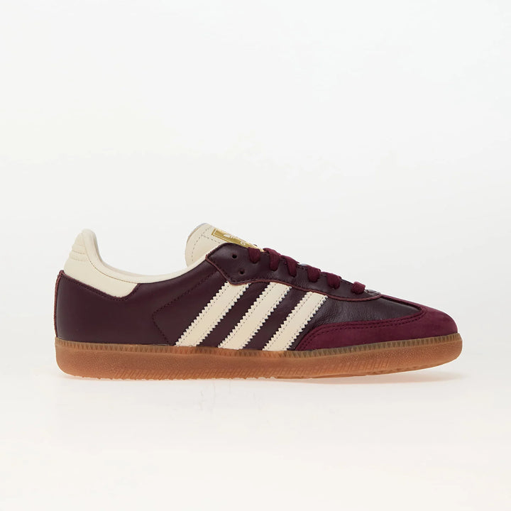 adidas Samba OG "Maroon" ID0477 bordowe damskie sneakersy
