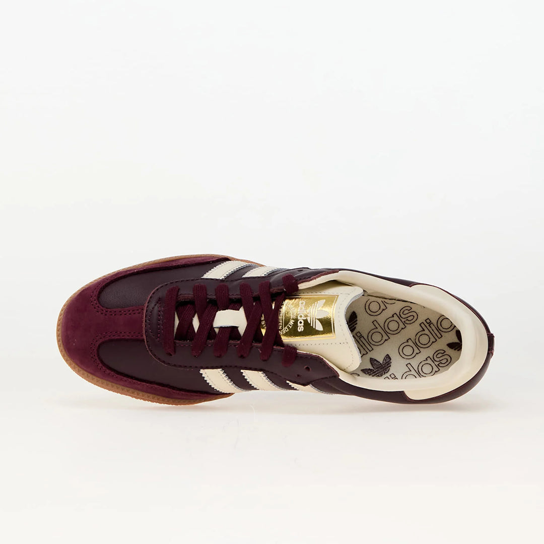 adidas Samba OG "Maroon" ID0477 bordowe damskie sneakersy