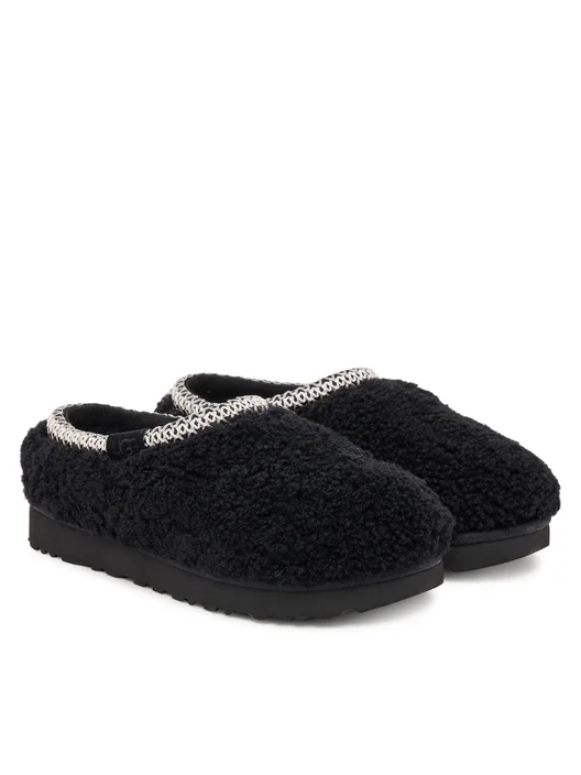 UGG W Tasman Maxi Curly "Black" Czarne 1158356-BLK