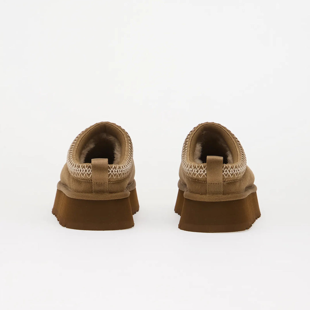 UGG Tazz II "Light Bronze" 1174471-LBNZ – jasnobrązowe damskie kapcie na platformie