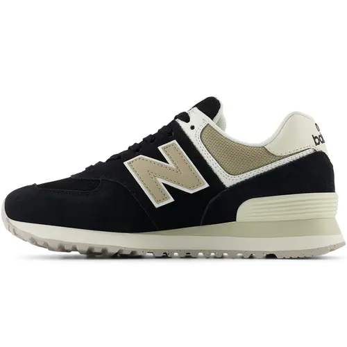 New Balance 574 "Black" Czarne WL574-DK2