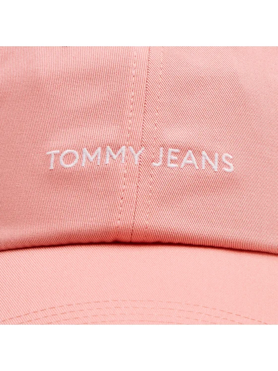 Tommy Hilfiger Jeans Linear Logo Cap Pink AW0AW15845-TIC