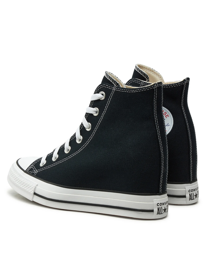 Converse Chuck Taylor All Star Wedge Platform "Black" Czarne Trampki Damskie Sportowe A11909C