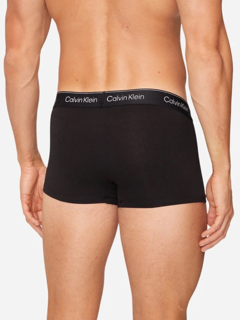 Calvin Klein Low Rise Trunk Boxershorts  (3-pack) Czarne Bokserki 000NB4076A-Q6A