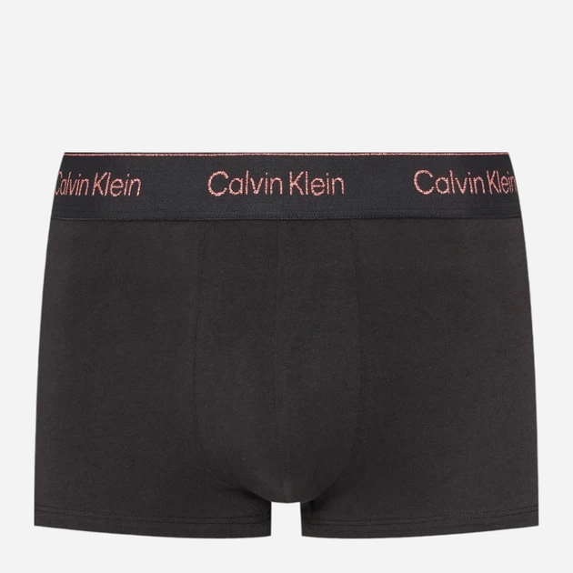 Calvin Klein Low Rise Trunk Boxershorts  (3-pack) Czarne Bokserki 000NB4076A-Q6A