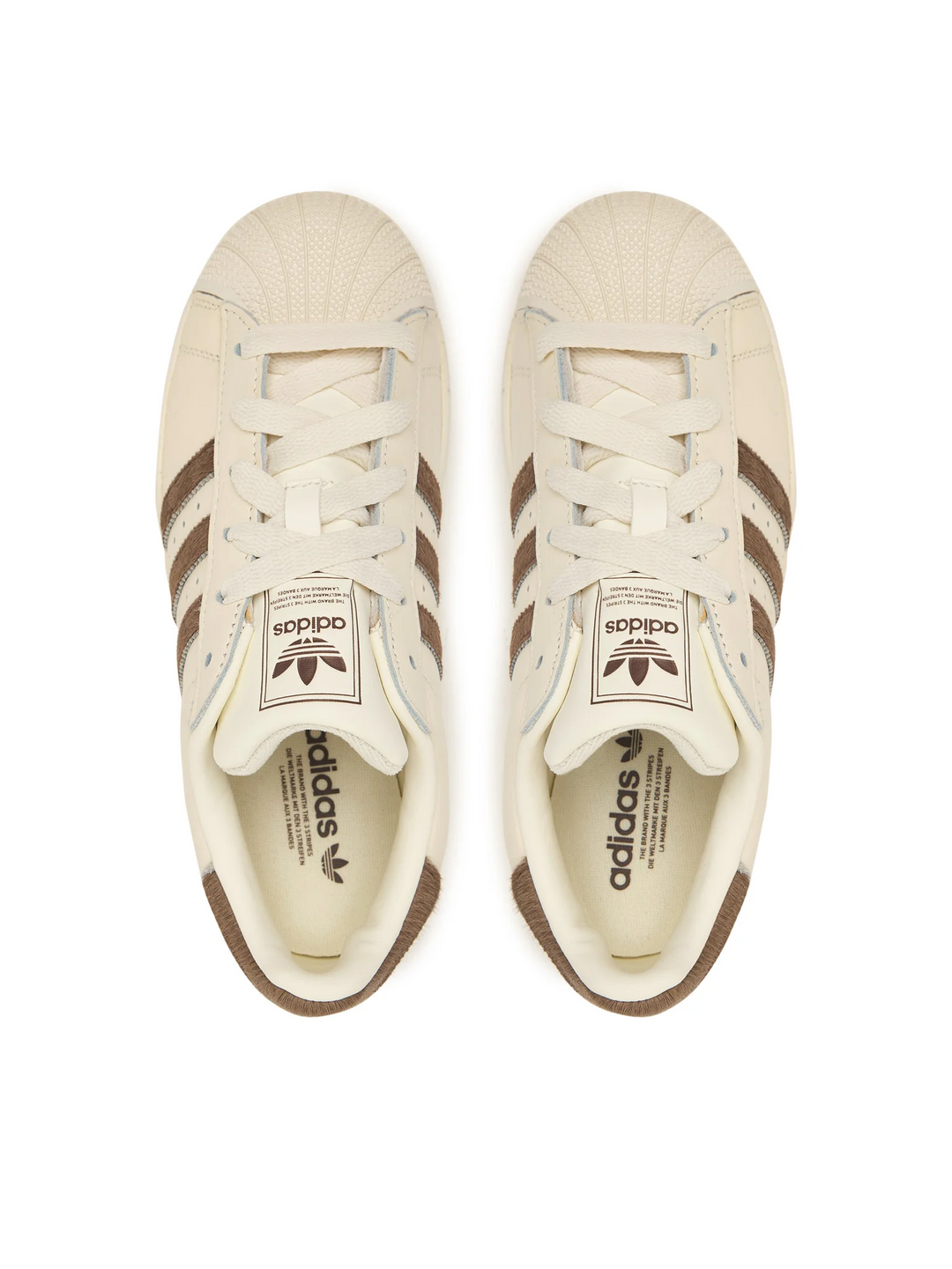 adidas Superstar II W "Cream Brown" KI3575 – kremowo-brązowe damskie sneakersy