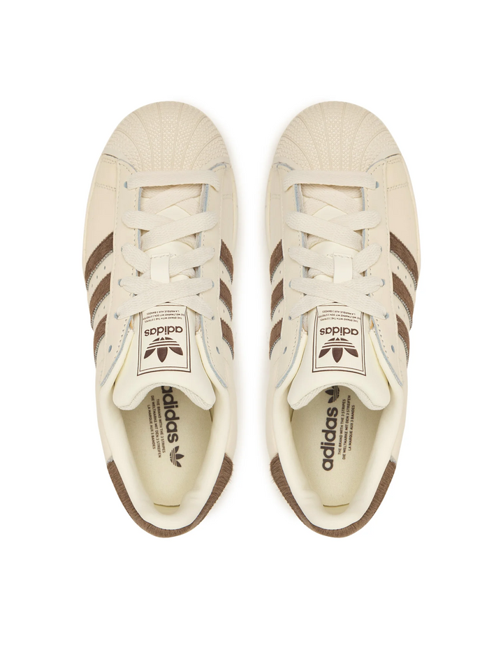 adidas Superstar II W "Cream Brown" KI3575 – kremowo-brązowe damskie sneakersy