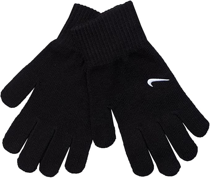 Nike Swoosh Knit 2.0 Gloves Czarne Rękawiczki N1000665-010