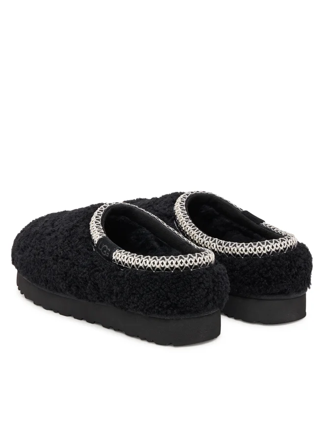 UGG W Tasman Maxi Curly "Black" Czarne 1158356-BLK