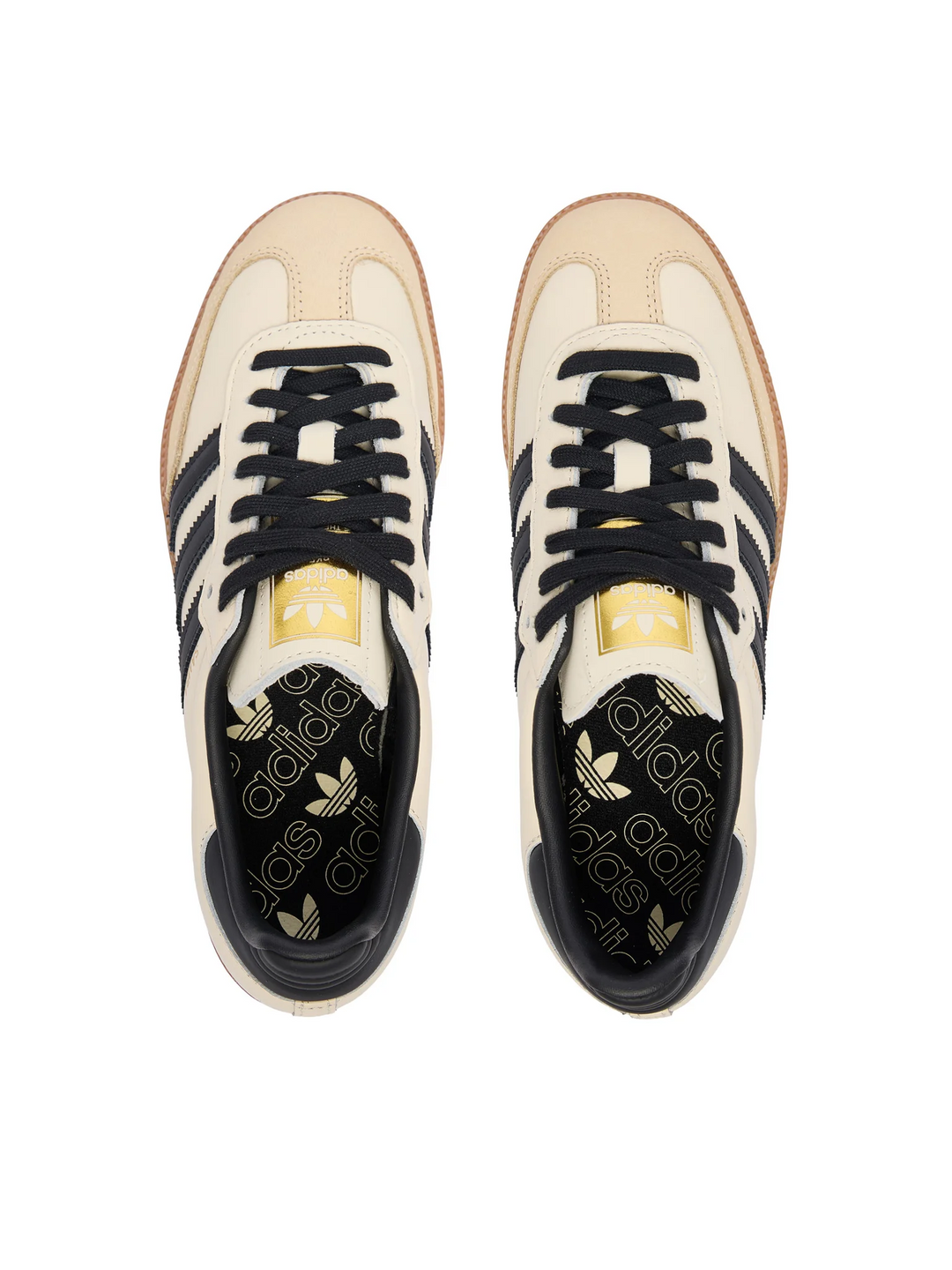 Adidas Samba "Magic Beige" Beżowe Czarne Damskie Buty Sportowe Sneakersy ID0478