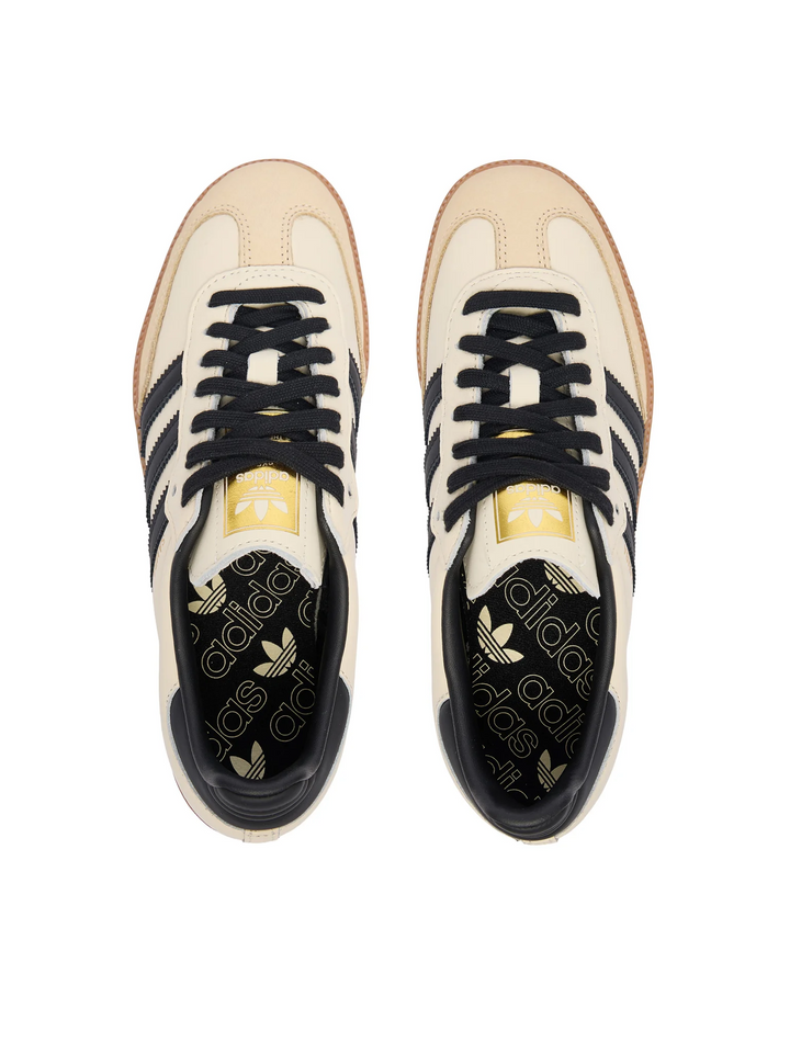 Adidas Samba "Magic Beige" Beżowe Czarne Damskie Buty Sportowe Sneakersy ID0478