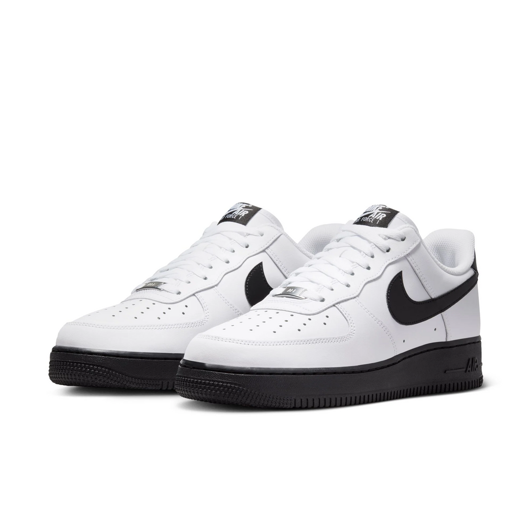 Nike Air Force 1 Low '07 LV8 "White Black" Białe Czarne Męskie Buty Sportowe Sneakersy FJ4146-129