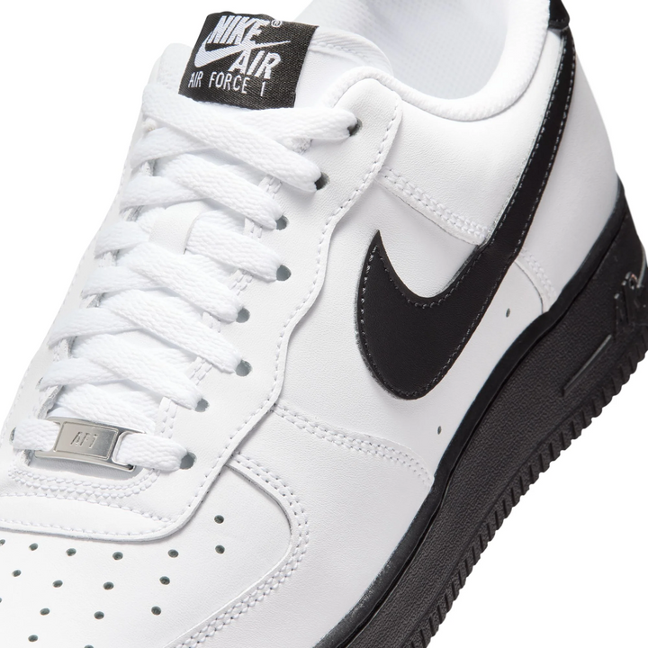 Nike Air Force 1 Low '07 LV8 "White Black" Białe Czarne Męskie Buty Sportowe Sneakersy FJ4146-129