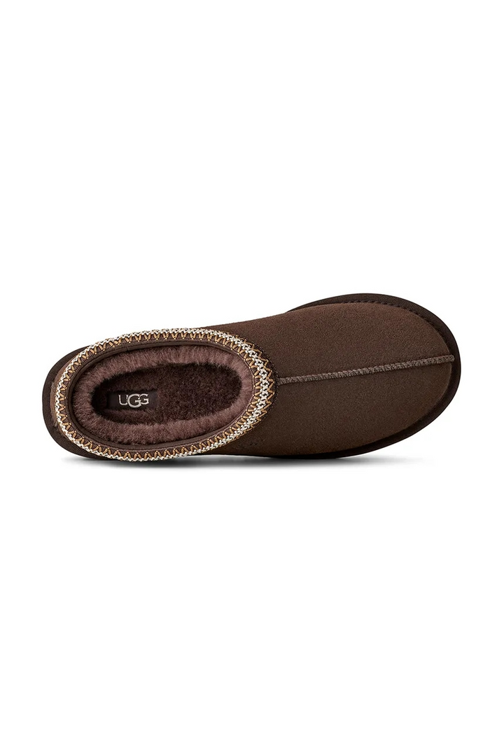 UGG Tasman Slipper "Burnt Cedar" Damskie Kapcie Brązowe 5955-BCDR