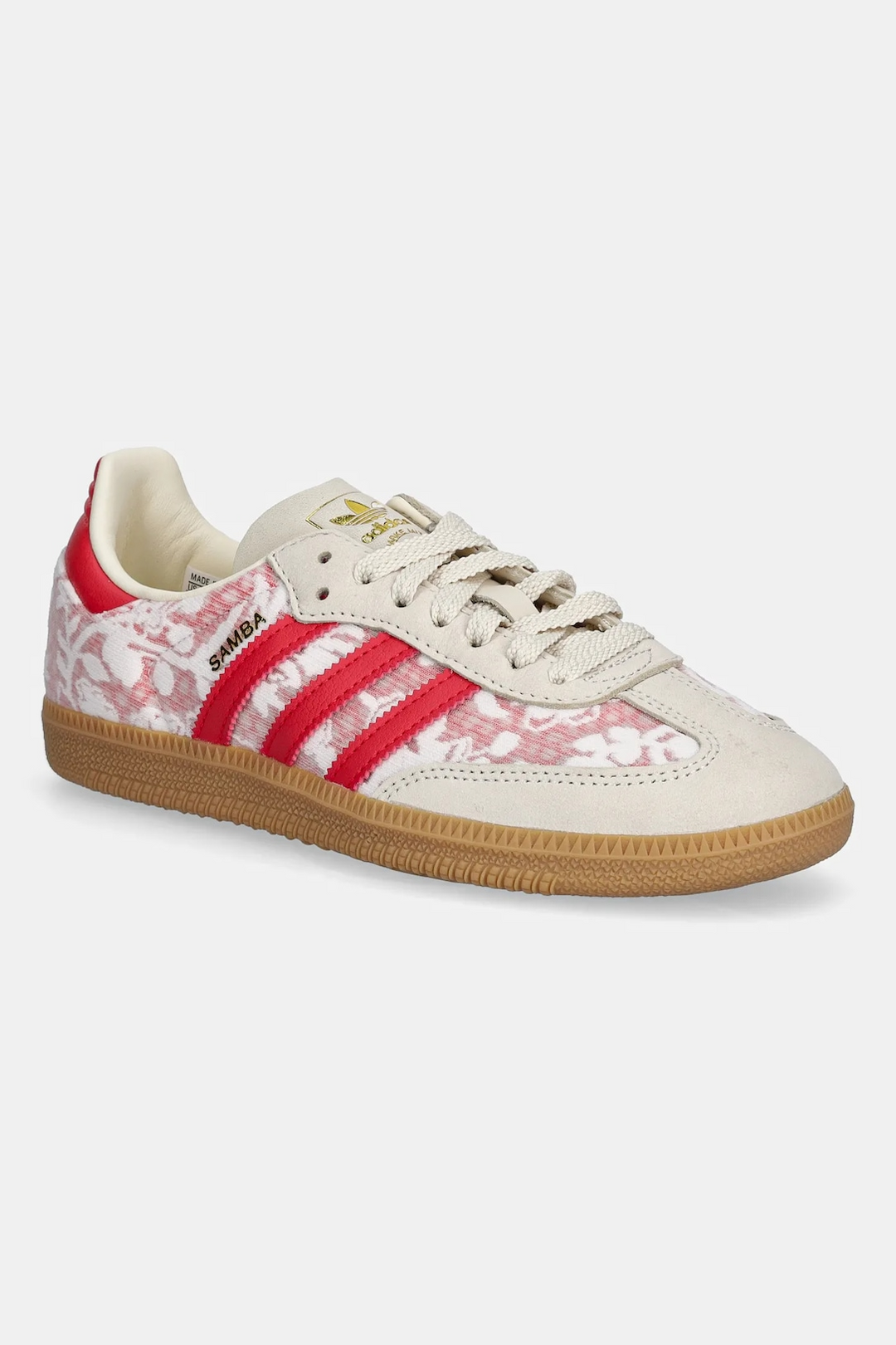 Adidas Samba OG "Liberty London" Kremowe JR8841