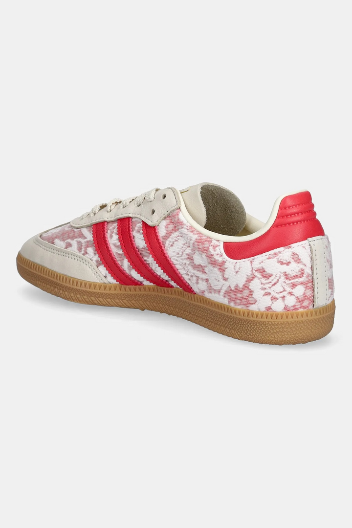 Adidas Samba OG "Liberty London" Kremowe JR8841