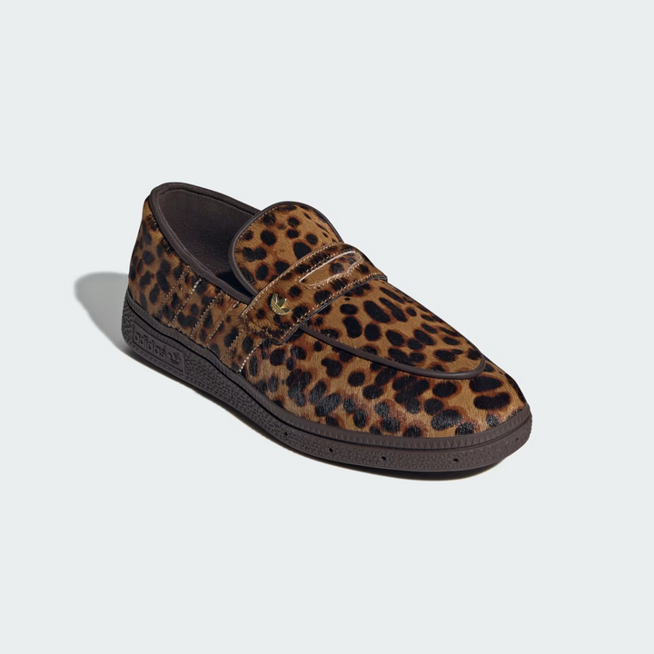 Adidas Handball Spezial Loafer "Leopard" Brązowe Loafersy Damskie KJ2526