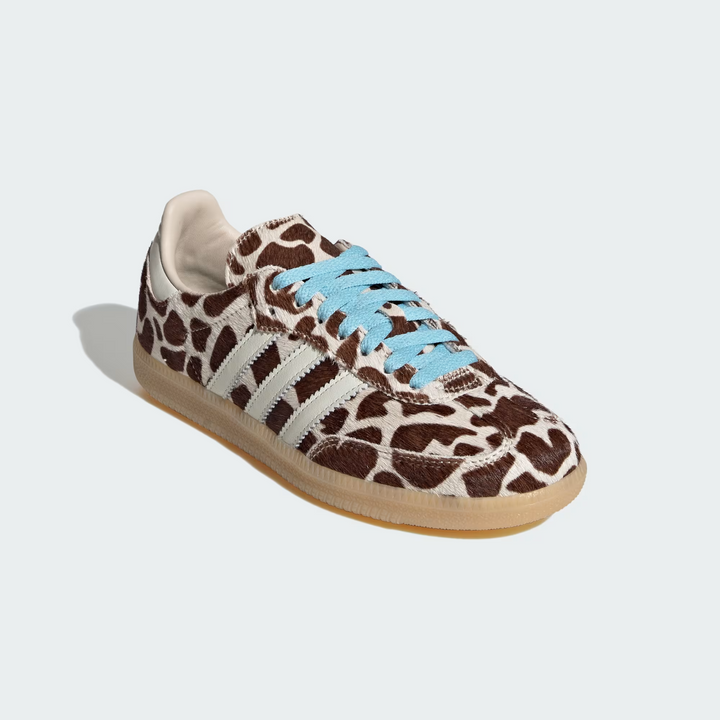 Adidas Samba OG "Giraffe" Brązowe Damskie Buty Sportowe Sneakersy KI6669