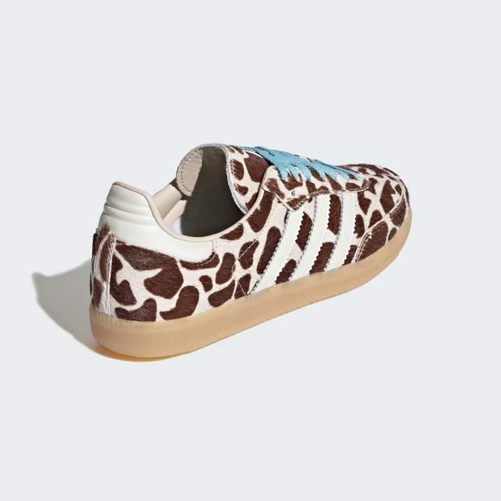 Adidas Samba OG "Giraffe" Brązowe Damskie Buty Sportowe Sneakersy KI6669