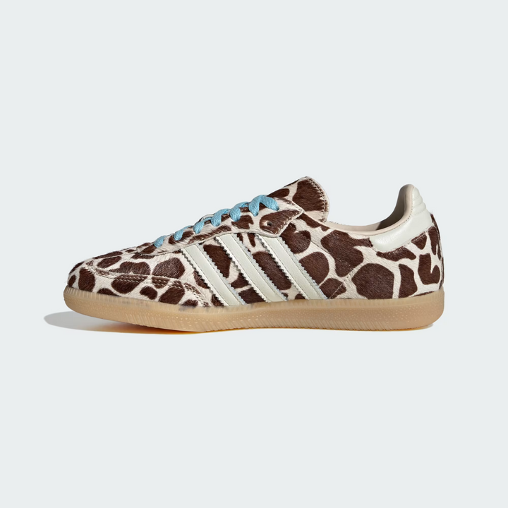 Adidas Samba OG "Giraffe" Brązowe Damskie Buty Sportowe Sneakersy KI6669