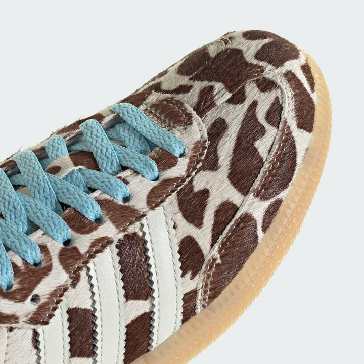 Adidas Samba OG "Giraffe" Brązowe Damskie Buty Sportowe Sneakersy KI6669