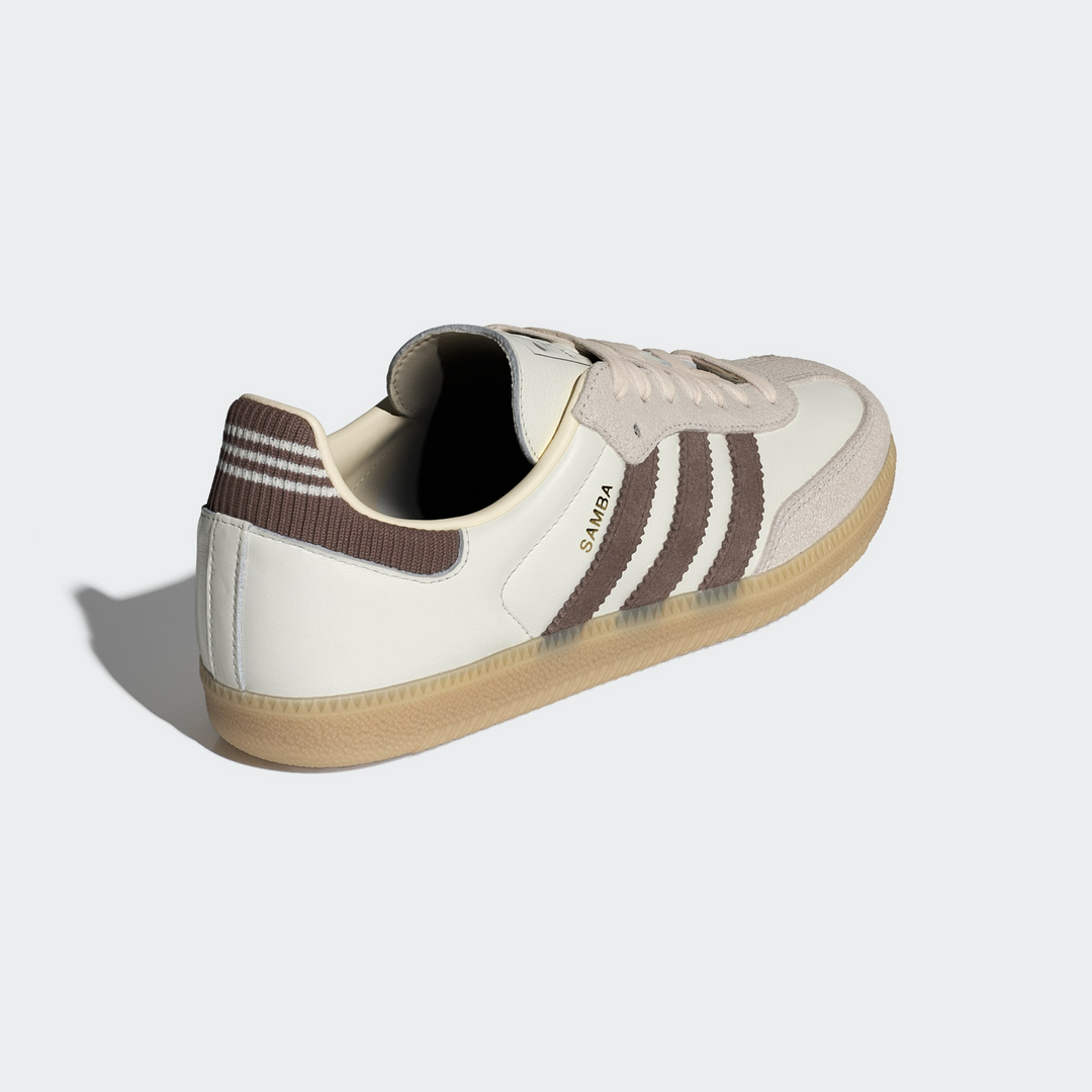 adidas Samba OG "Cloud White" Beżowe Białe Buty Sportowe Damskie Sneakersy IH6845