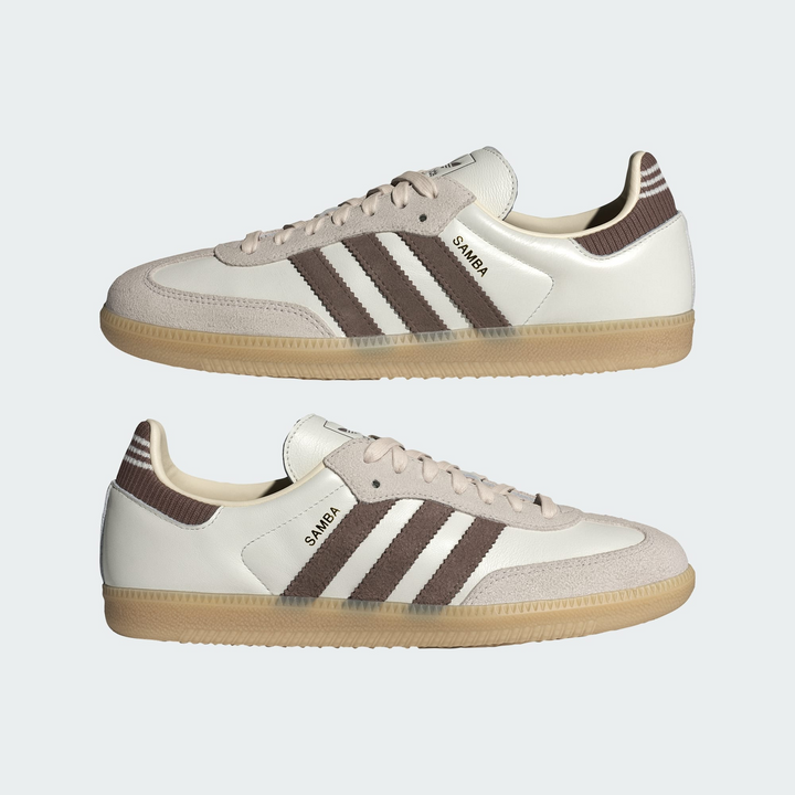 adidas Samba OG "Cloud White" Beżowe Białe Buty Sportowe Damskie Sneakersy IH6845