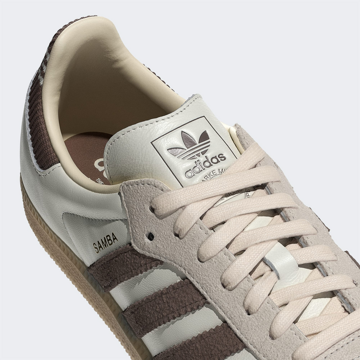 adidas Samba OG "Cloud White" Beżowe Białe Buty Sportowe Damskie Sneakersy IH6845