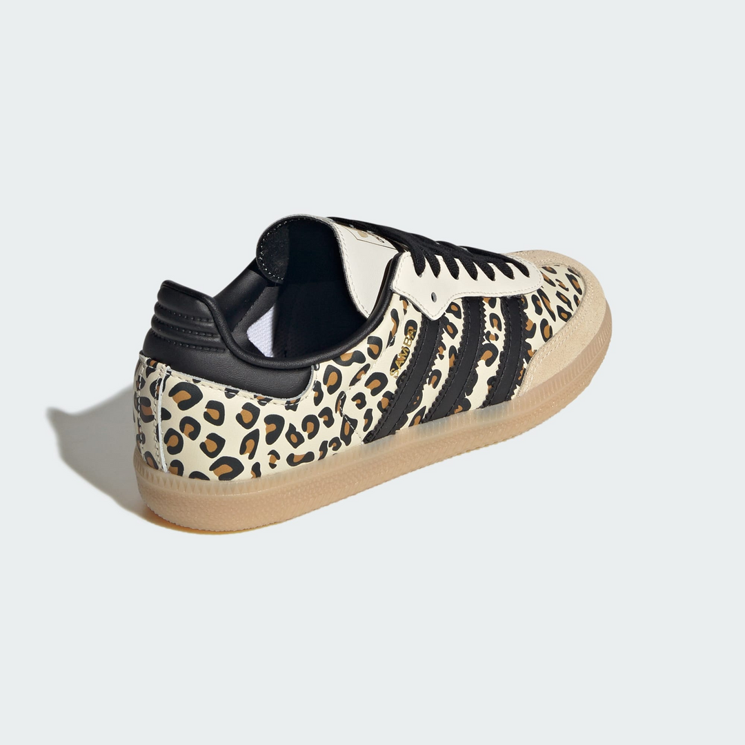 adidas Samba OG J "Leopard" KK2535 panterka – damskie sneakersy leopard