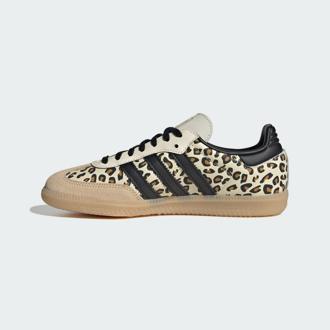 adidas Samba OG J "Leopard" KK2535 panterka – damskie sneakersy leopard