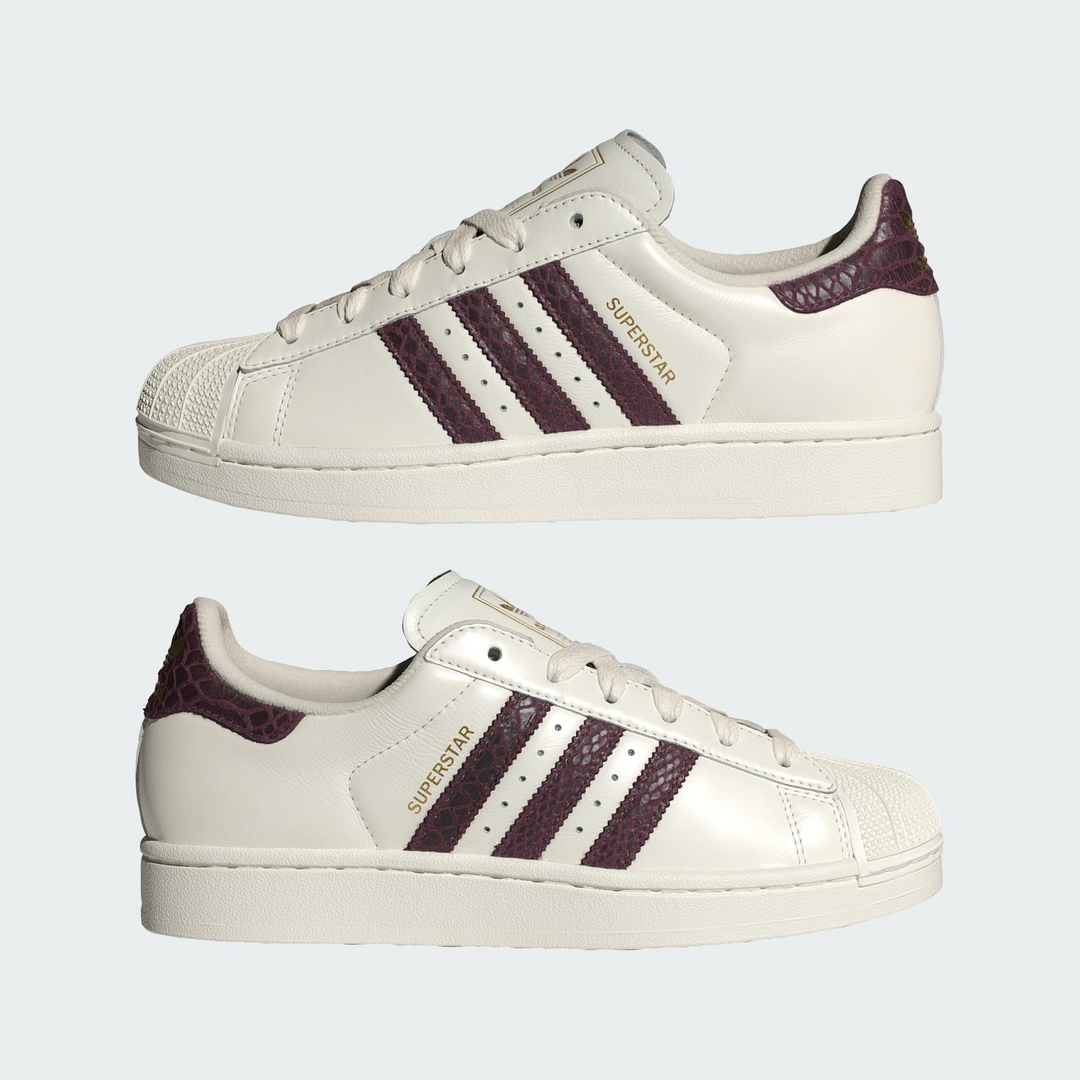 adidas Superstar II "Cream Maroon" KI3570 – kremowo-bordowe sneakersy unisex