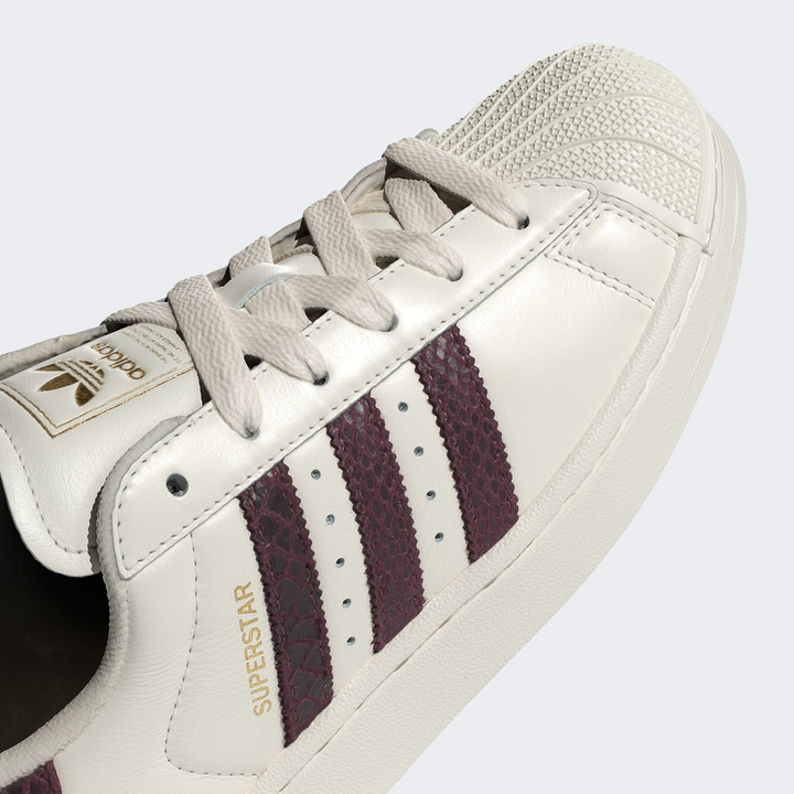 adidas Superstar II "Cream Maroon" KI3570 – kremowo-bordowe sneakersy unisex