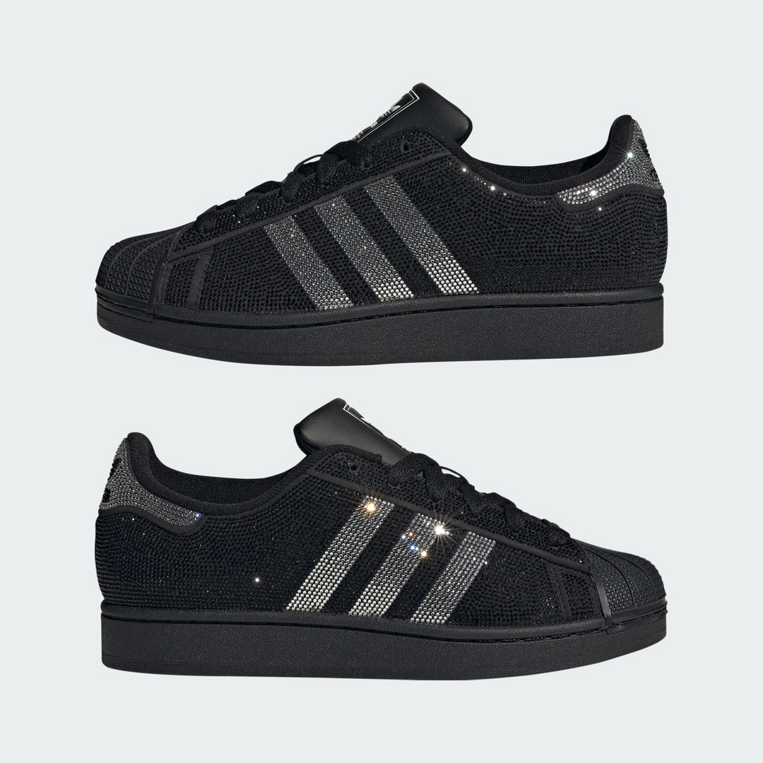 adidas Superstar II W "Core Black Silver" Czarne Buty Sportowe Damskie IH4200