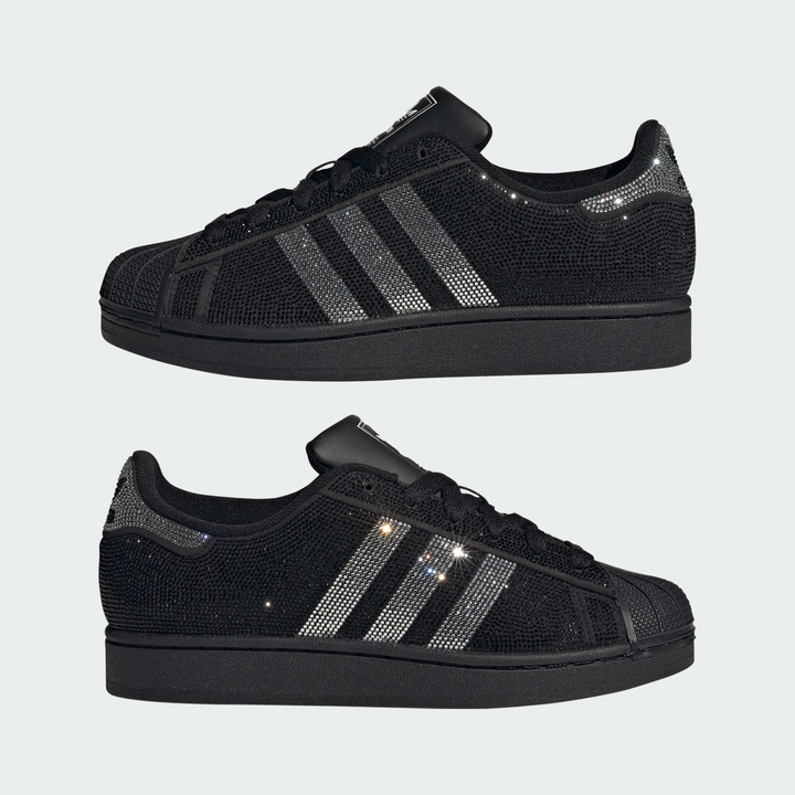 adidas Superstar II W "Core Black Silver" Czarne Buty Sportowe Damskie IH4200