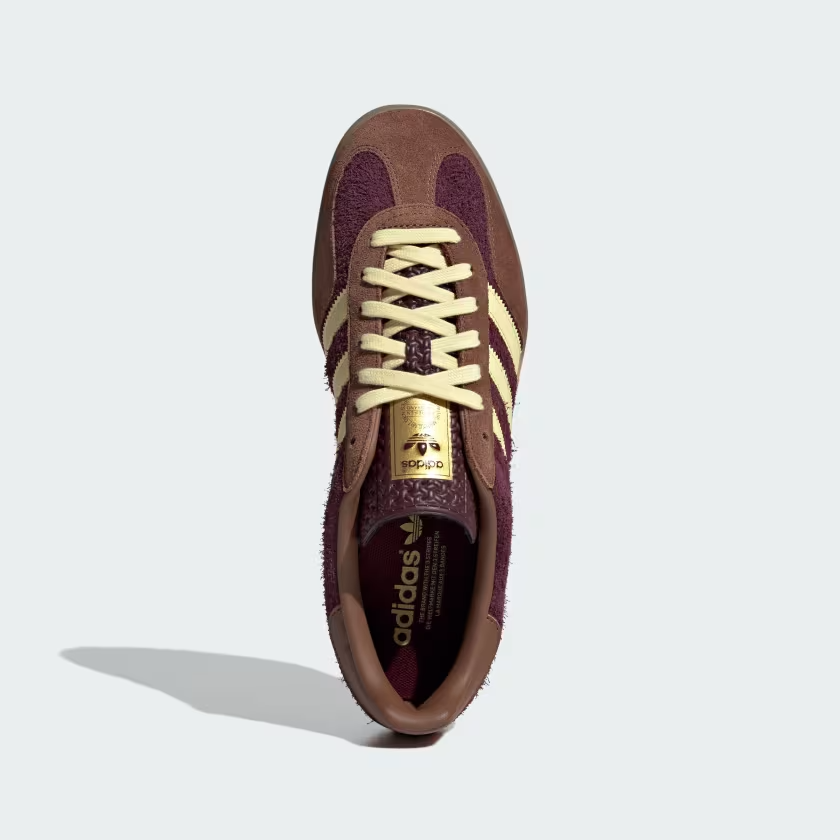 Adidas Gazelle Indoor "Maroon" Almost Yellow JI0324
