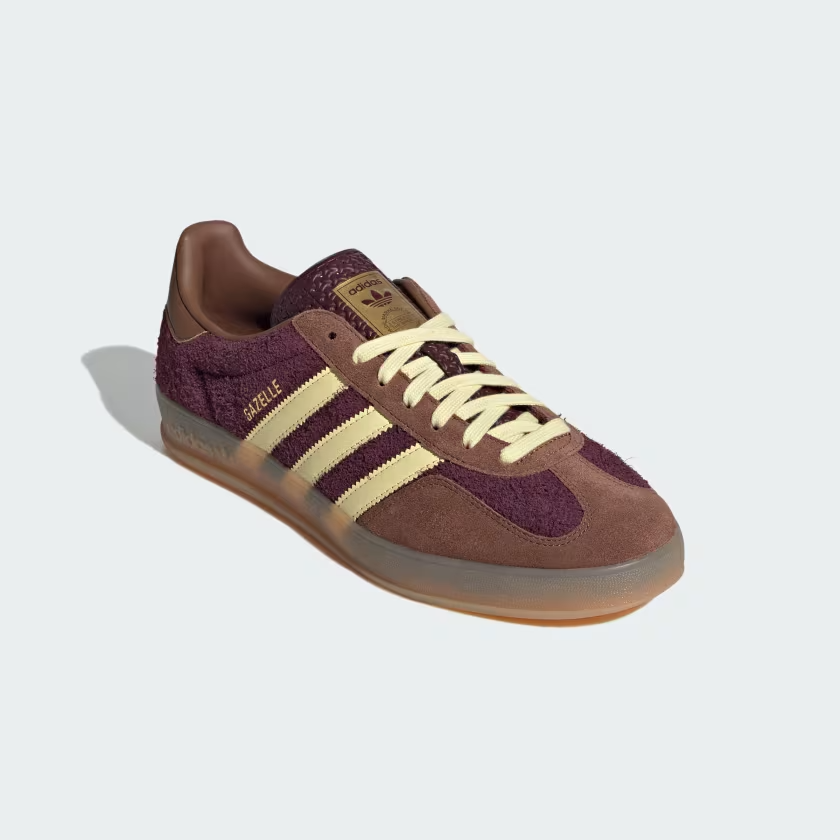 Adidas Gazelle Indoor "Maroon" Almost Yellow JI0324