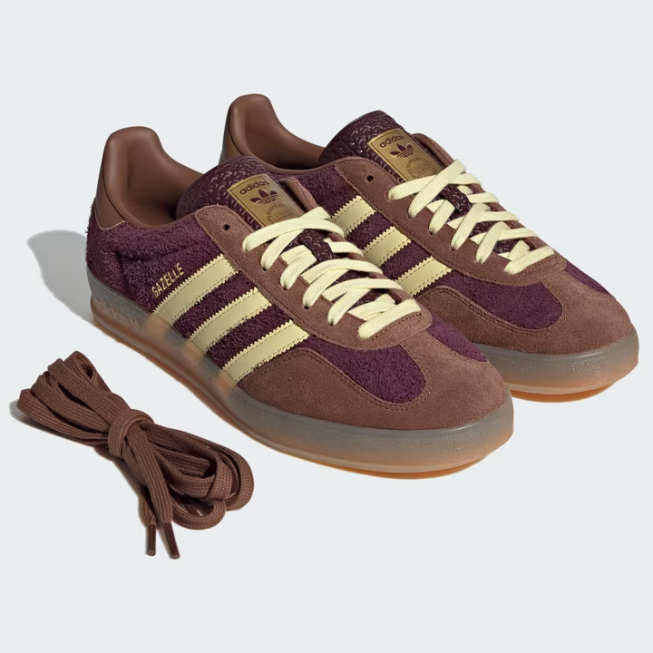 Adidas Gazelle Indoor "Maroon" Almost Yellow JI0324