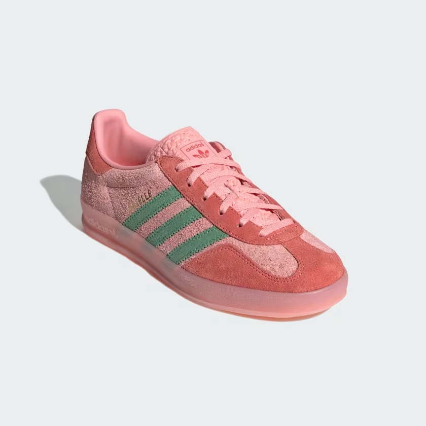 Adidas Gazelle Indoor "Semi Pink Spark" Preloved Scarlet Women's IG6782