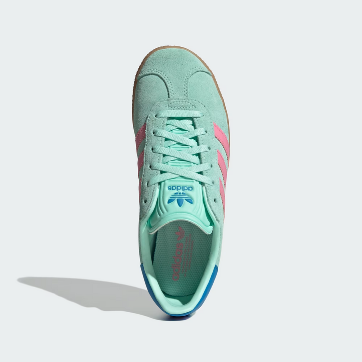 Adidas Gazelle J "Clear Mint" Bliss Pink Zielone JP7125