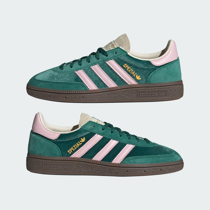 adidas Handball Spezial "Green Pink Velvet" Zielone JI2648