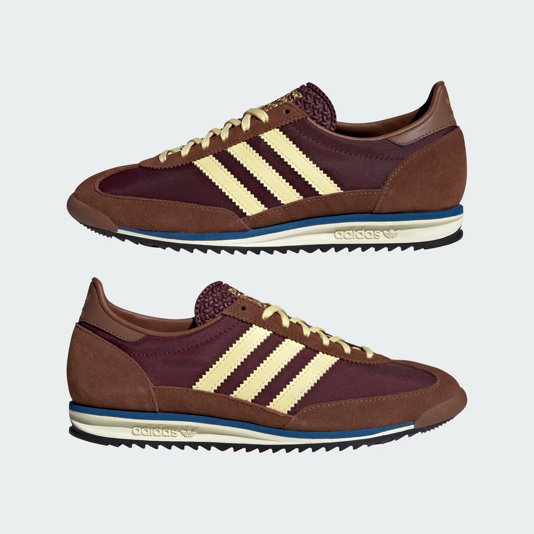 Adidas SL 72 OG "Maroon White Almond" Burgundowe Brązowe IE3425