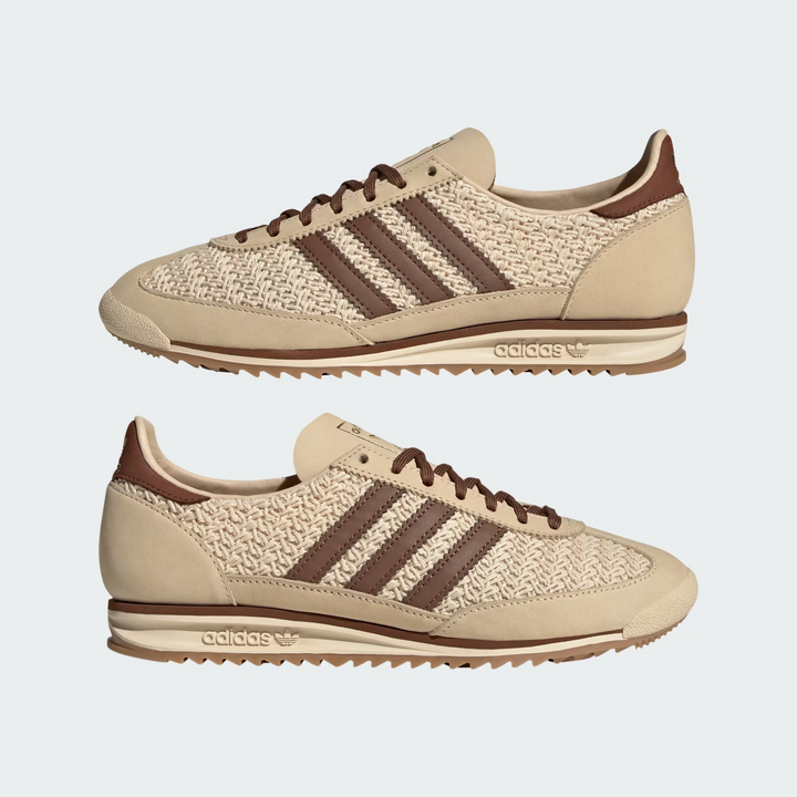 Adidas SL 72 OG "Coffe Time" Beżowe Brązowe Damskie Buty Sportowe Sneakersy JR4229