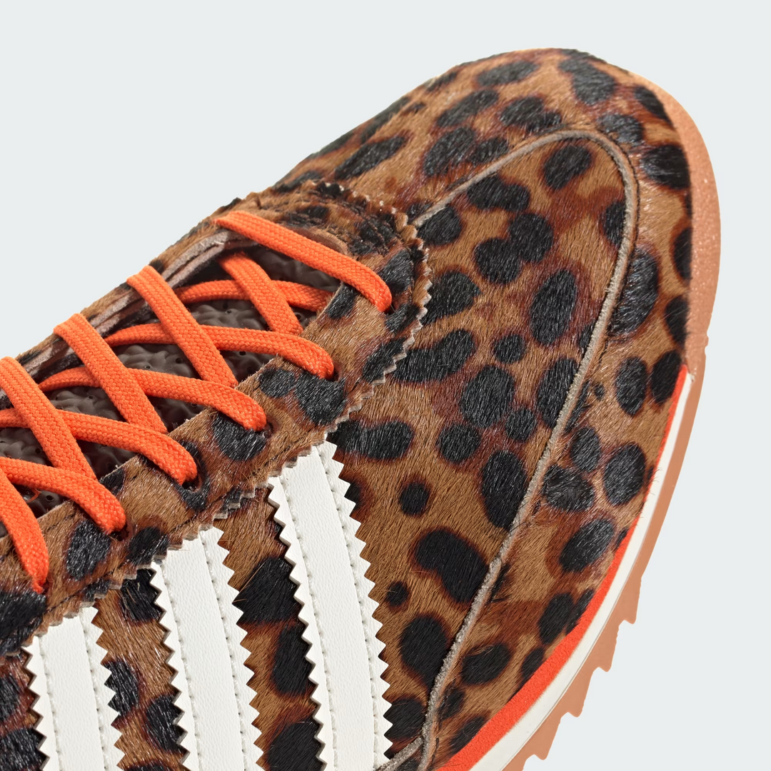 Adidas SL 72 OG W "Dark Brown Off White" Leopard Print Brązowe JI0189