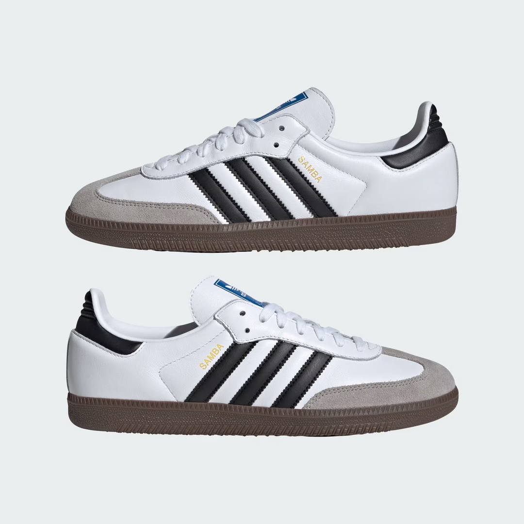 adidas Samba OG "Cloud White Core Black" Białe B75806