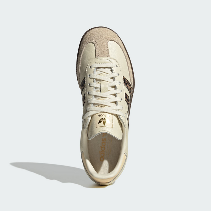 Adidas Samba OG J "Beige Leopard" Beżowe Kremowe Sneakersy Sportowe JQ5874