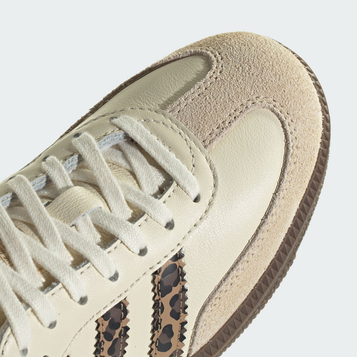 Adidas Samba OG J "Beige Leopard" Beżowe Kremowe Sneakersy Sportowe JQ5874