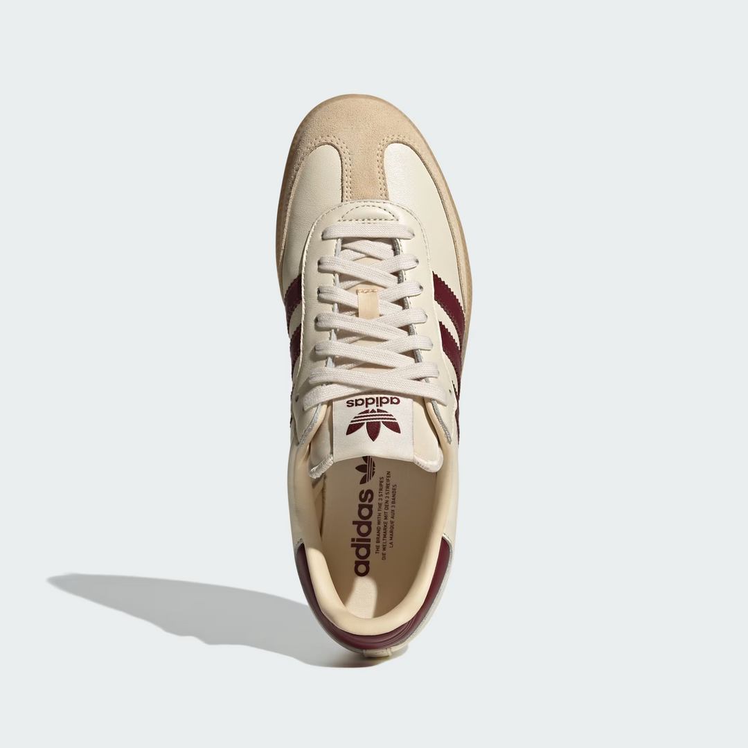 adidas Samba OG "Shadow Red" Beżowe Czerwone JS3830