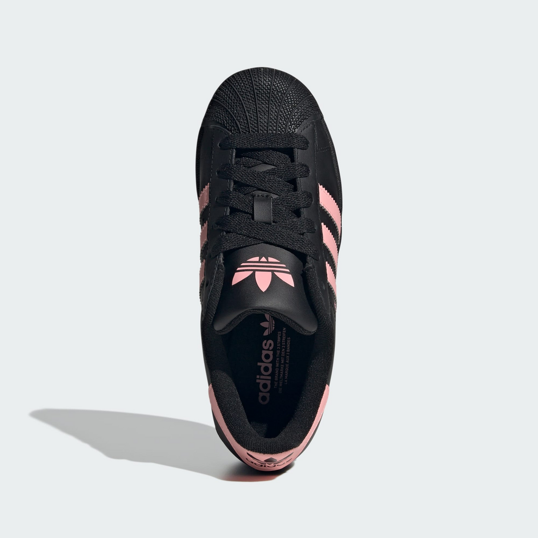 adidas Superstar II J "Black Pink" Czarne Buty Sportowe JR9862
