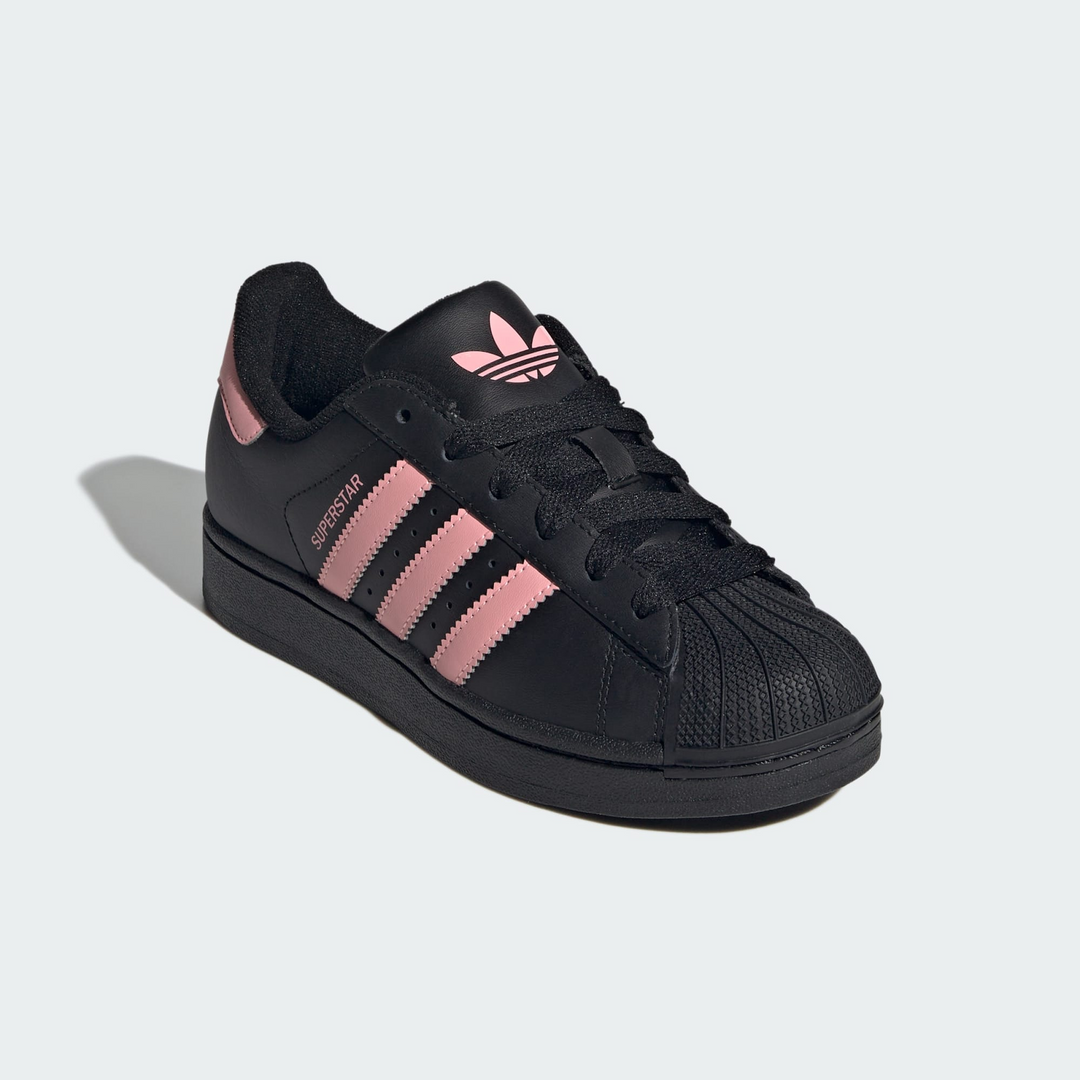 adidas Superstar II J "Black Pink" Czarne Buty Sportowe JR9862